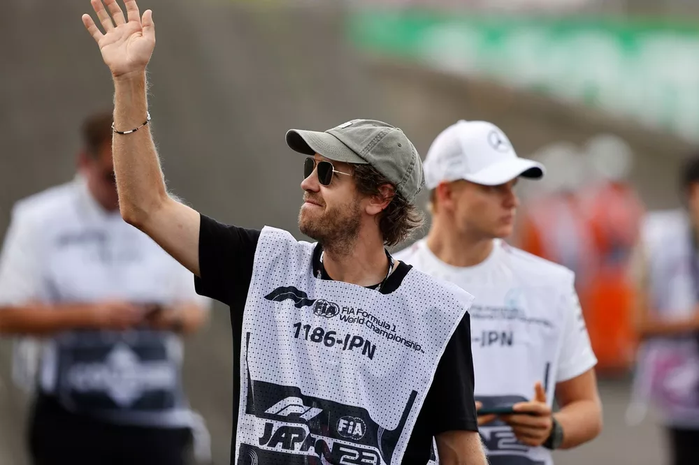 Four times world champion Sebastian Vettel
