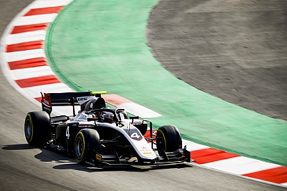 De Vries tops first day of Barcelona F2 test