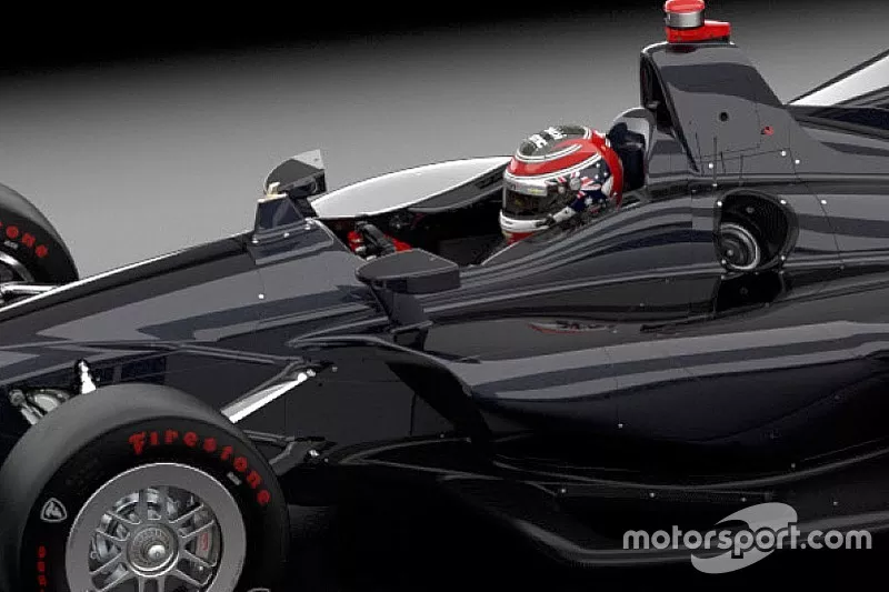 IndyCar cockpit modification rendering