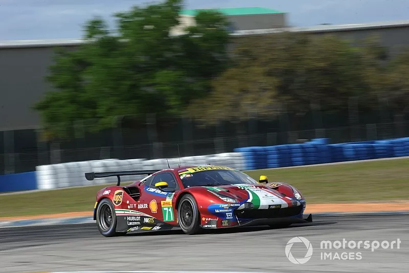 #71 AF Corse Ferrari 488 GTE EVO: Davide Rigon, Sam Bird, Miguel Molina 