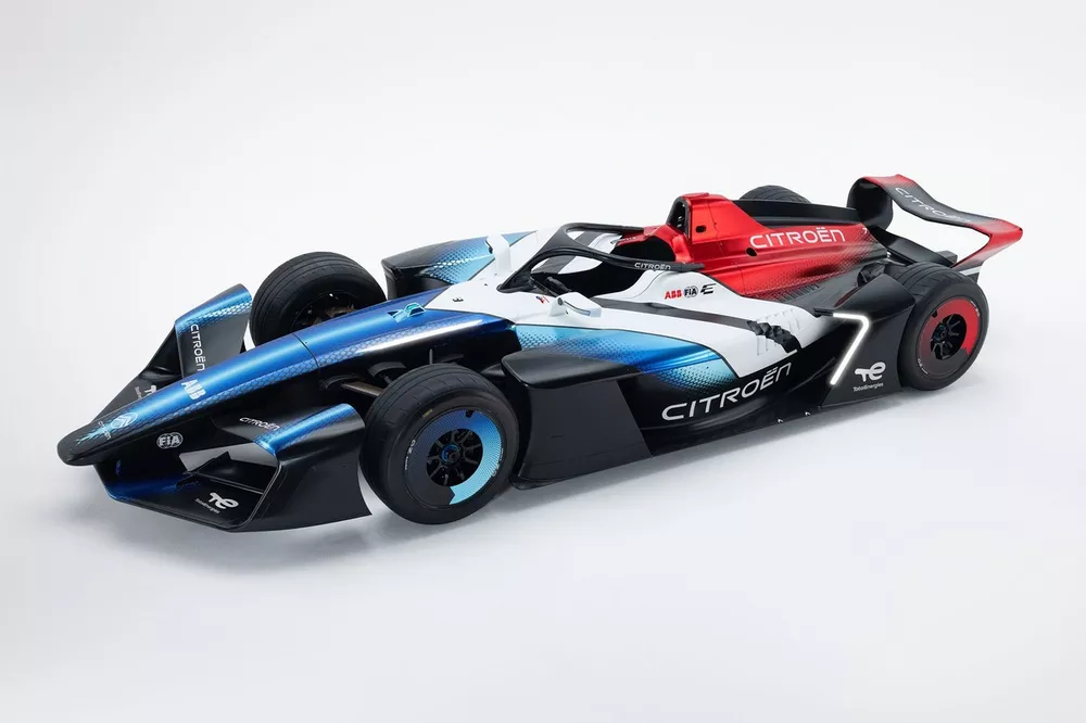 Carro de F&oacute;rmula E Gen4 da Citroen Racing