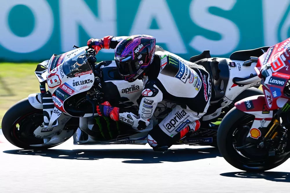 Jorge Martín az Aprilia RS-GP nyergében
