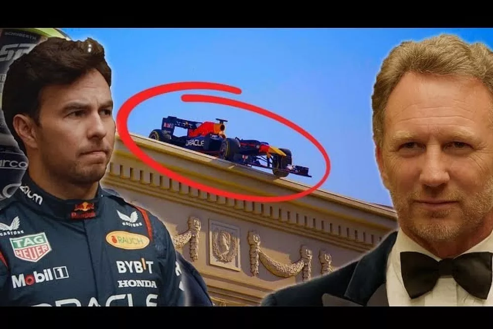 Sergio Pérez en Las Vegas