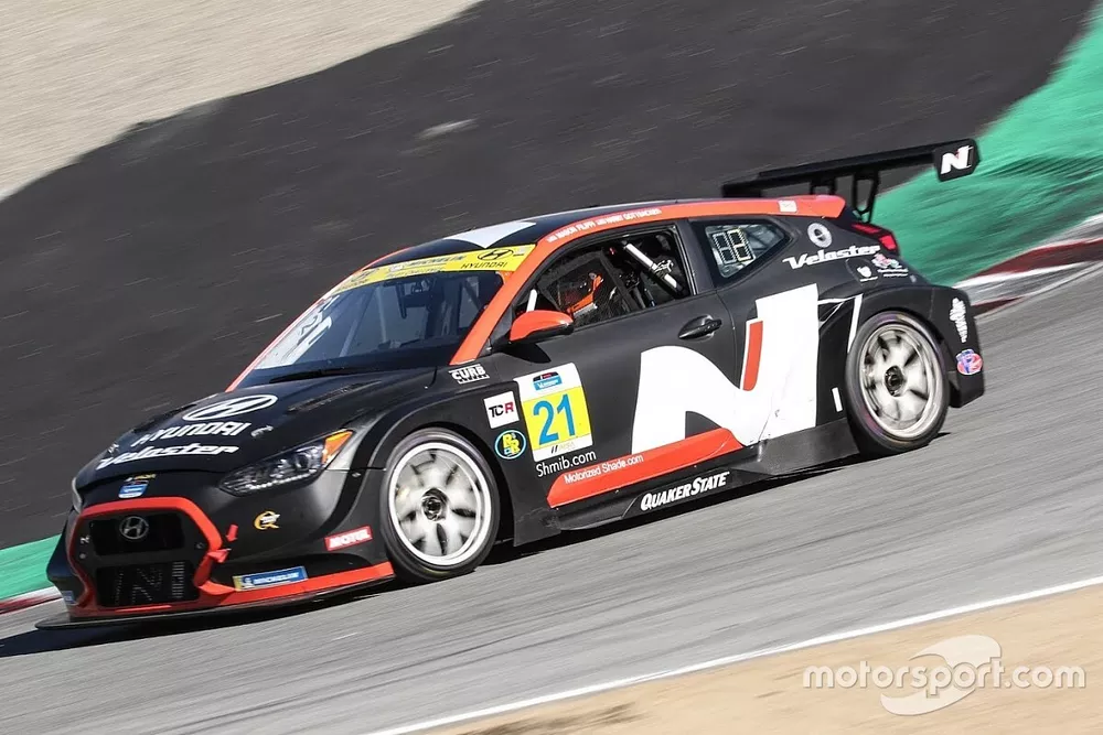 #21 Bryan Herta Autosport W Curb-Agajanian Hyundai Veloster N TCR, TCR: Mason Filippi, Harry Gottsacker