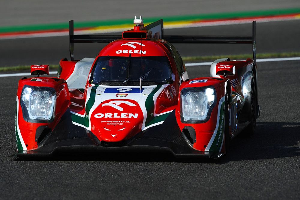 #9 Prema Orlen Team Oreca 07  Gibson LMP2 of  Robert Kubica, Louis Deletraz, Lorenzo Colombo 
