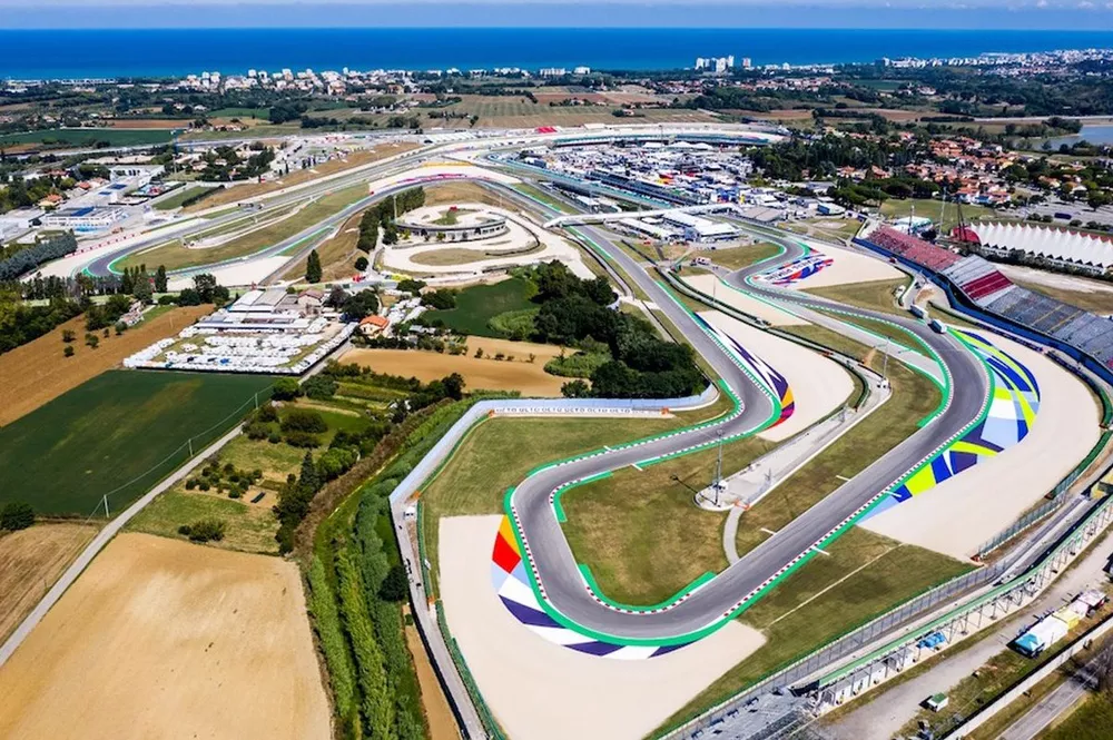 Lavori al Misano World Circuit Marco Simoncelli