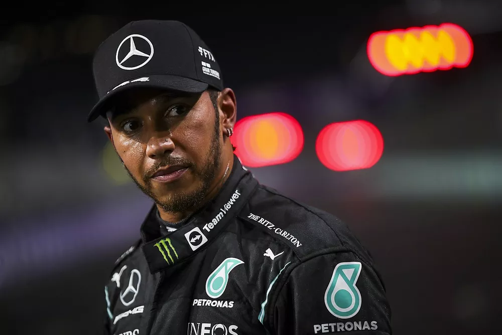Pole man Lewis Hamilton, Mercedes