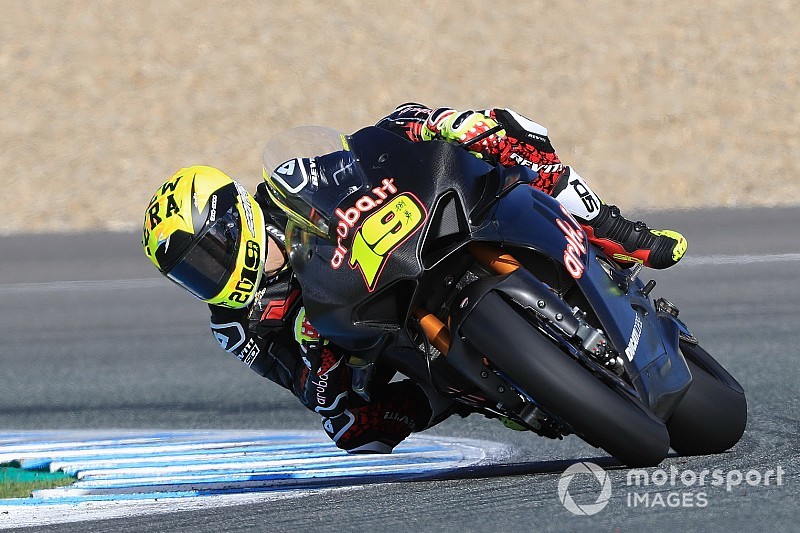 Test SBK Jerez, Giorno 1: grande debutto di Bautista sulla Ducati V4, subito dietro a Rea