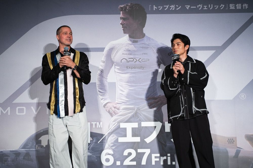 Brad Pitt ブラピ 直筆サイン入り　F1 舞台挨拶限定　フライヤー 映画『F1®／エフワン』ブラッド・ピット来日舞台挨拶 レポート
