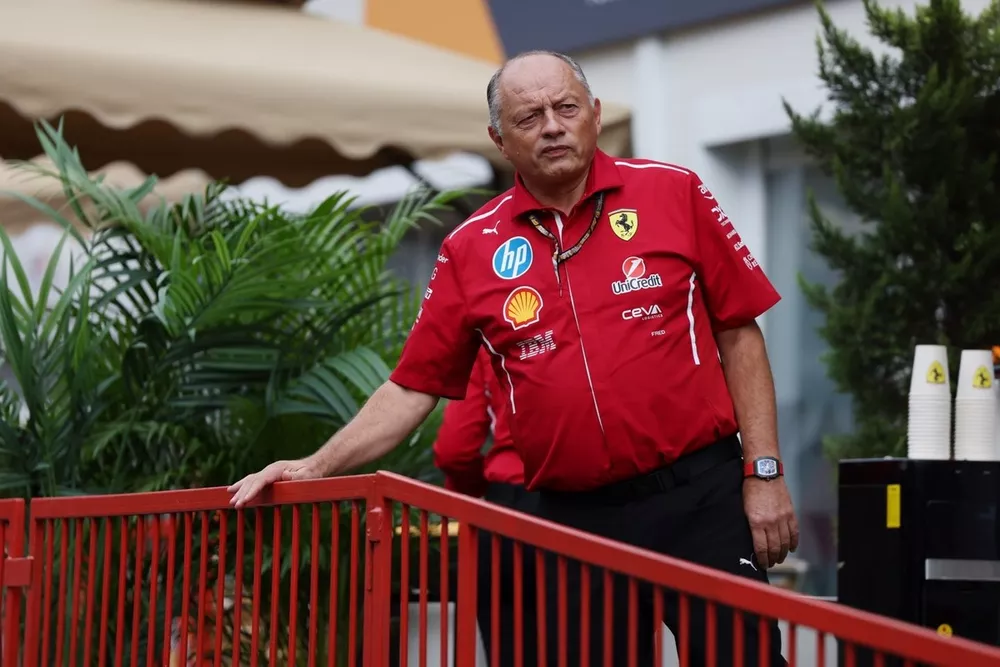 Frederic Vasseur, Team Principal Scuderia Ferrari 