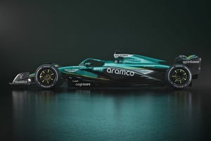 アストンマーティンF1、ホンダとジョイント前年のマシンAMR25カラー