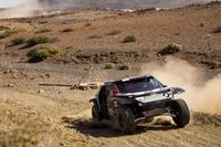 Al Attiyah abre con fuerza el Rally de Marruecos y Sainz suma otro podio