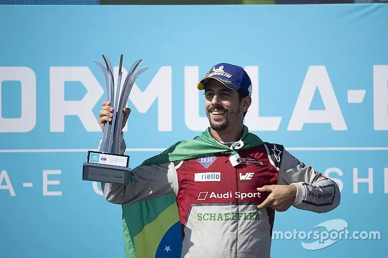 Il 2° classificato Lucas di Grassi, Audi Sport ABT Schaeffler