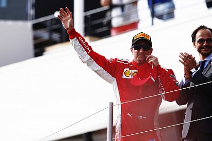 Räikkönen nem csinál nagy ügyet a dobogós helyezéséből