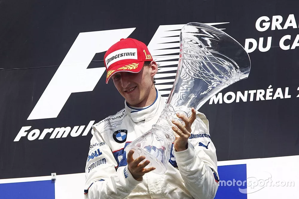 Winner Robert Kubica, BMW Sauber F1.08