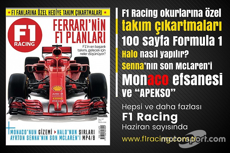 F1 Racing'in yeni sayısı satışa çıktı
