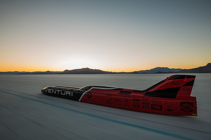 Neuer Weltrekord: Venturi schafft 576 km/h mit Elektrofahrzeug