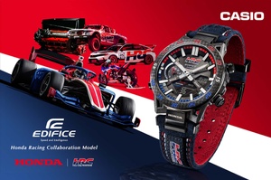 カシオEDIFICE(Red Bull Racingコラボモデル) カシオ、メタルウオッチ「EDIFICE（エディフィス）」に