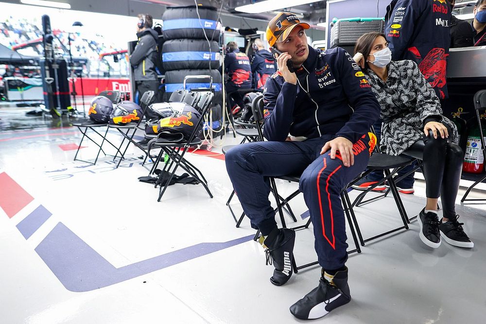 Max Verstappen, Red Bull Racing con Kelly Piquet