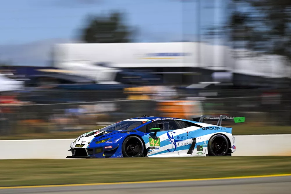 #42 NTE Sport Lamborghini Huracan GT3: Marco Holzer, Jaden Conwright, Don Yount