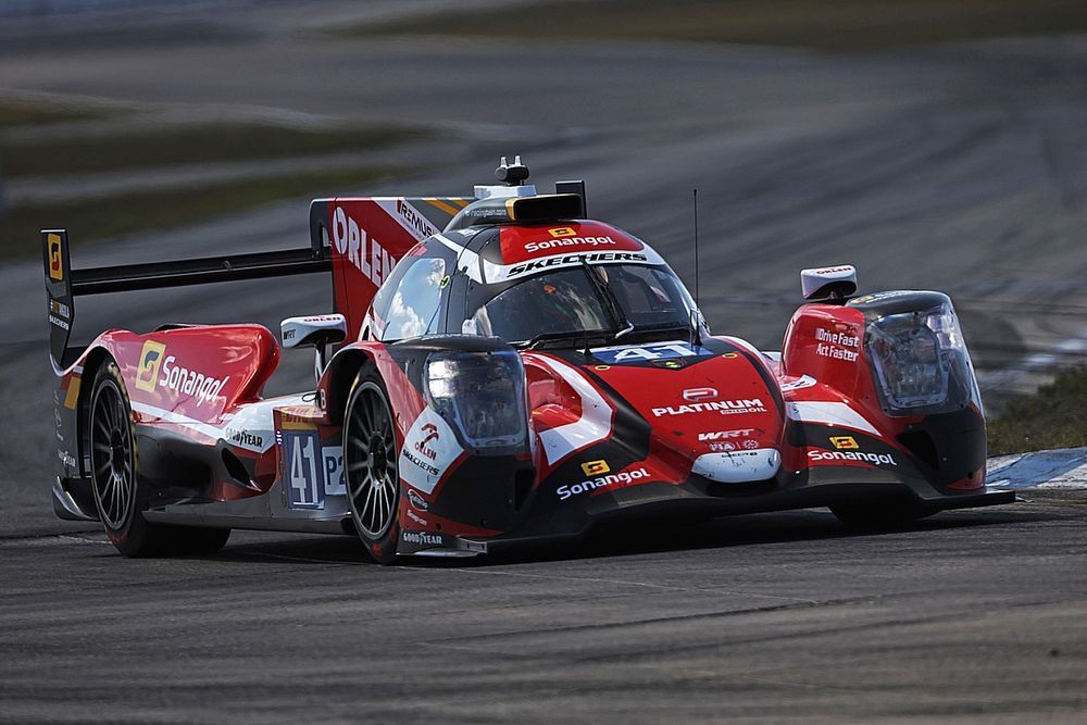#41 Team WRT Oreca 07 - Gibson: Rui Andrade, Robert Kubica, Louis Del&eacute;traz