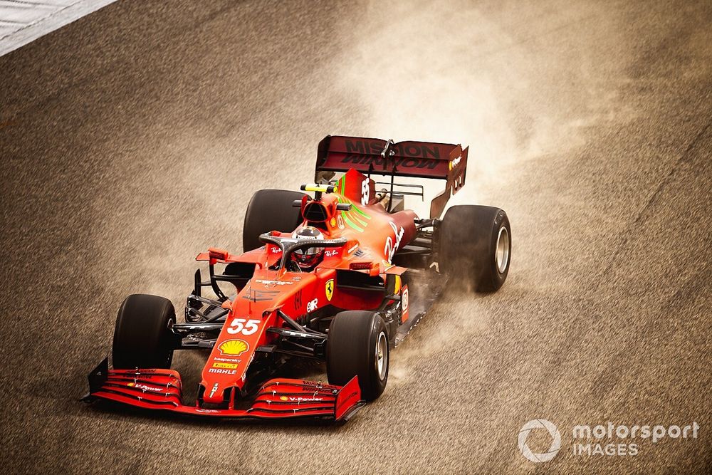 Carlos Sainz Jr., Ferrari SF21