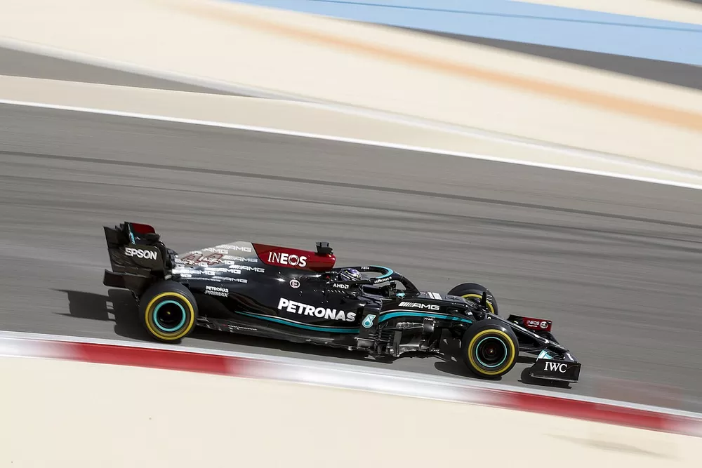 Lewis Hamilton, Mercedes W12 