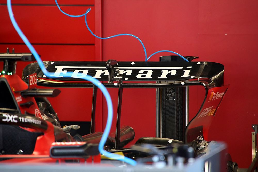 Alerón trasero del Ferrari SF-23