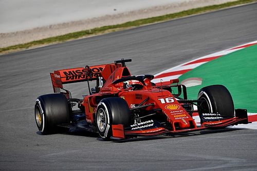 Leclerc mantiene a Ferrari al tope en la segunda ma&ntilde;ana de pruebas en Barcelona