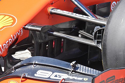 Ferrari: il turning vanes sotto al telaio della SF90 ha quattro soffiaggi