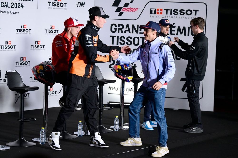 Fermin Aldeguer, Pedro Acosta, Red Bull GASGAS Tech3, Marc M&aacute;rquez, Gresini Racing, Miguel Oliveira, Trackhouse Racing Team