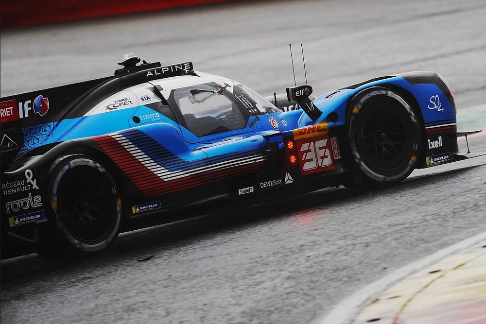 #36 Alpine ELF Team Alpine A480 Gibson Hypercar of André Negrao, Nicolas Lapierre, Matthieu Vaxiviere 