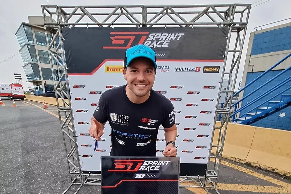 Gerson Campos na etapa de Curitiba da GT Sprint Race
