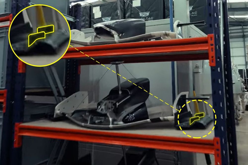 Alerón delantero 2026 Cadillac Detalle