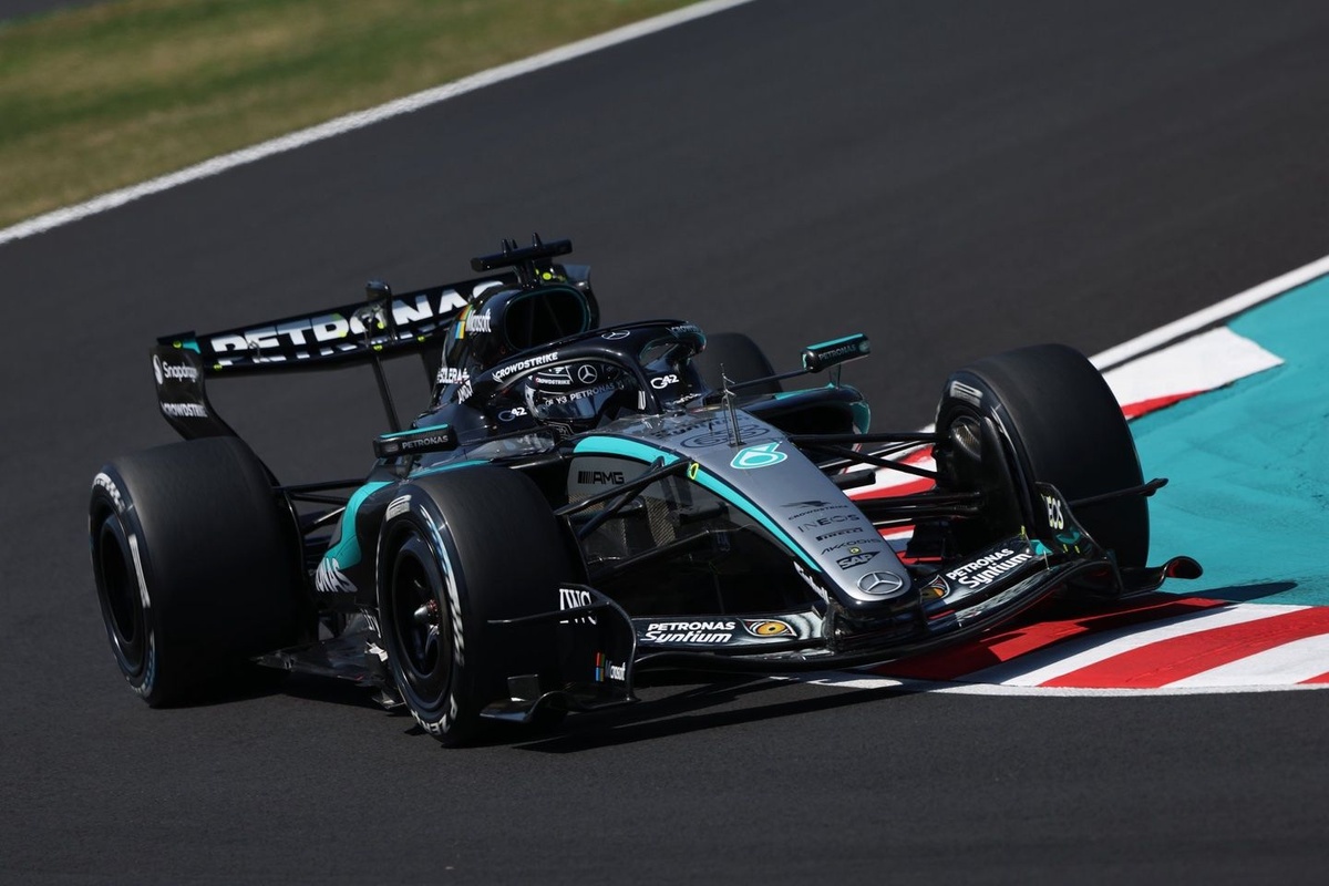 F1: Russell lidera dobradinha da Mercedes no TL1 do Japão; Bortoleto faz 11° melhor tempo