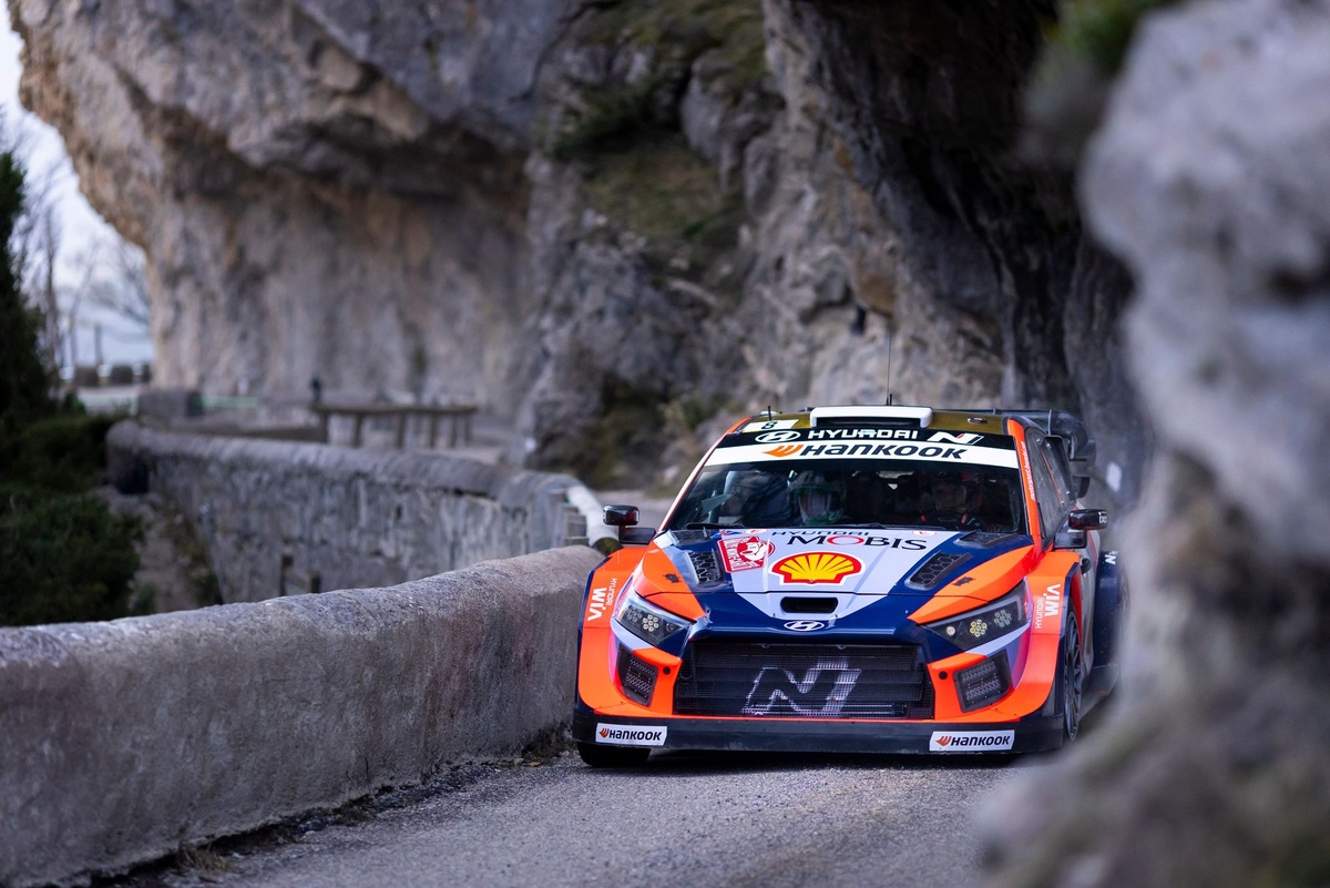 Tänak pilotera une Hyundai version 2024 au Rallye d'Europe centrale