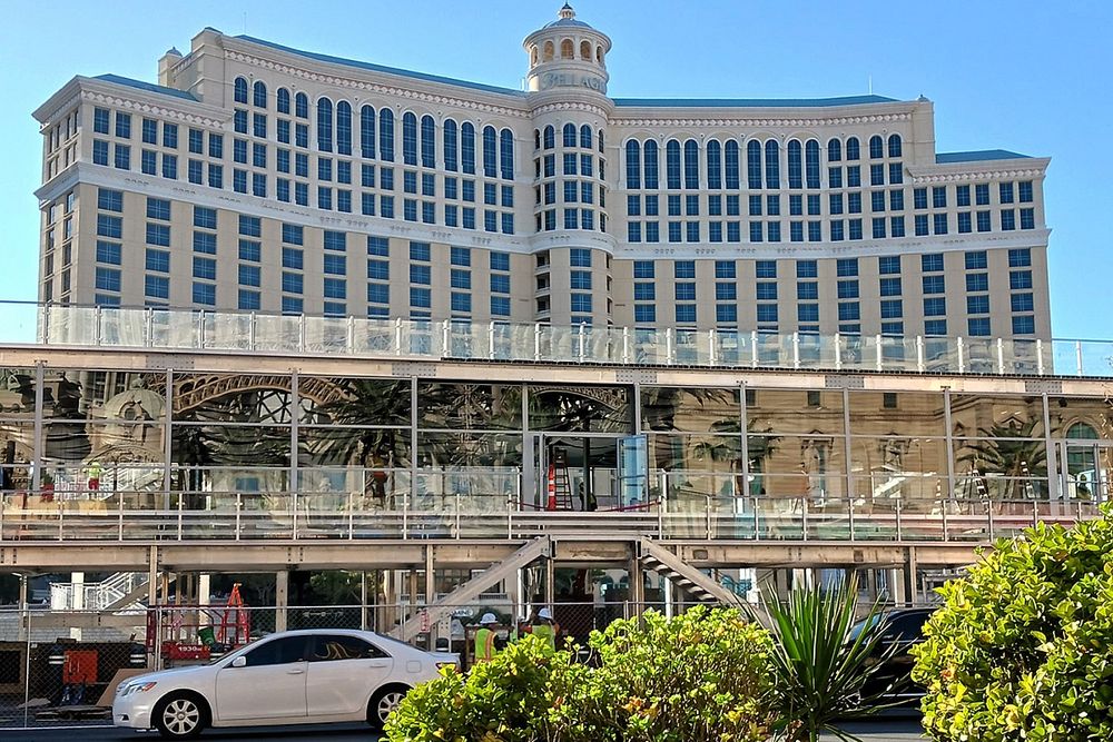 Obras para el circuito de F1 de Las Vegas