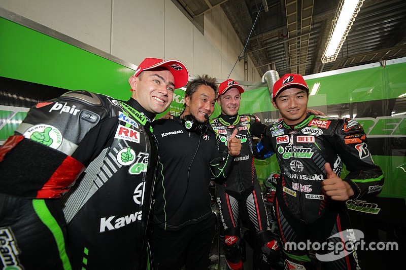 トップ10予選:Kawasaki Team GREENが23年ぶりにポールポジション獲得!