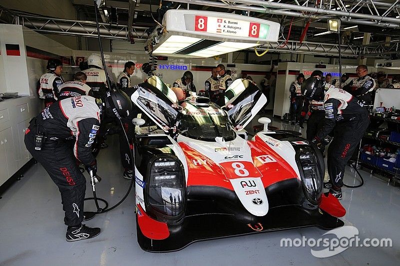 #8 Toyota Gazoo Racing Toyota TS050: Sebastien Buemi, Kazuki Nakajima, Fernando Alonso