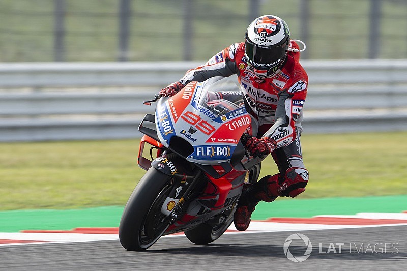 Misano MotoGP: Lorenzo takes dominant pole, Marquez crashes