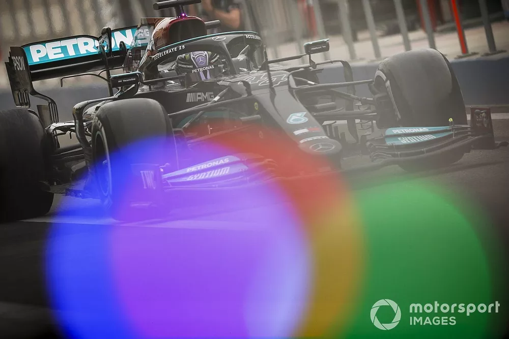 Lewis Hamilton, Mercedes W12 