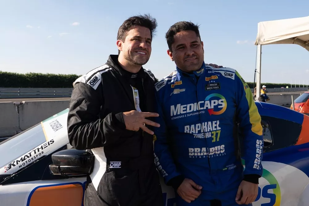 Pablo Mar&ccedil;al e Raphael Teixeira