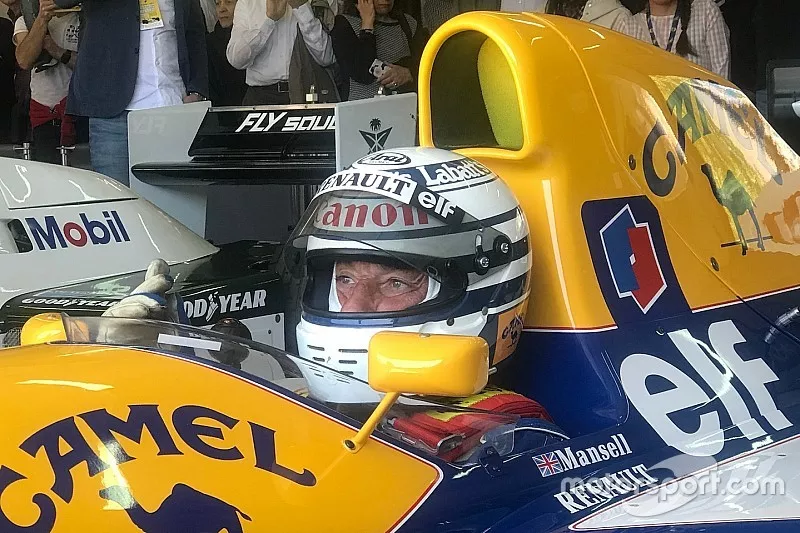 F1ニュース｜リカルド・パトレーゼ”レッド5”のウイリアムズFW14を久々