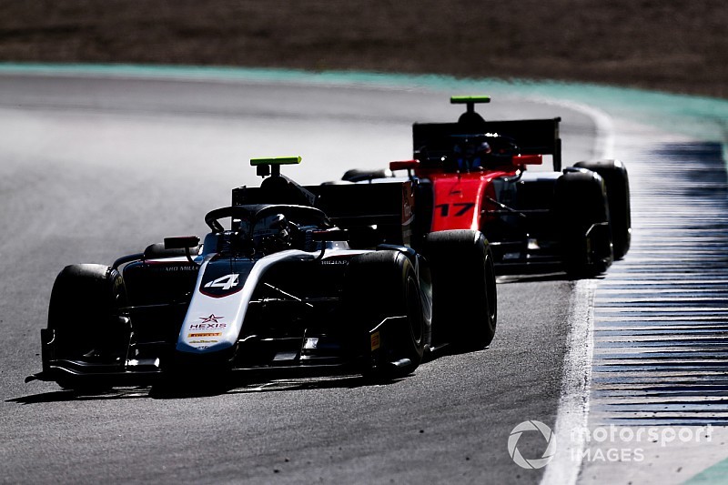 F2ヘレス合同テスト初日:F1目指し2年ぶり参戦の松下は13番手、新人シューマッハー3番手