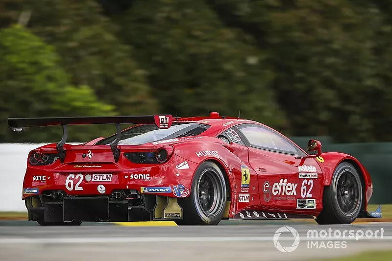#62 Risi Competizione Ferrari 488 GTE, GTLM: Toni Vilander, Miguel Molina, Andrea Bertolini
