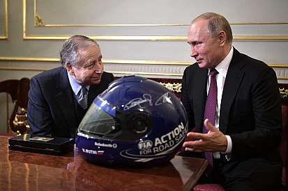 Jean Todt y Vladimir Putin se reunieron en Rusia