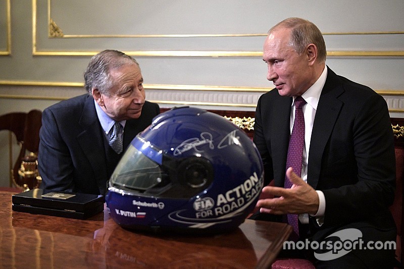 Jean Todt a discuté avec Vladimir Poutine