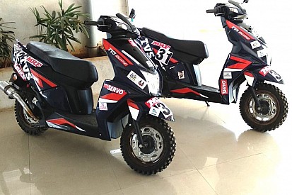 Three riders to compete in Raid de Himalaya on scooters
