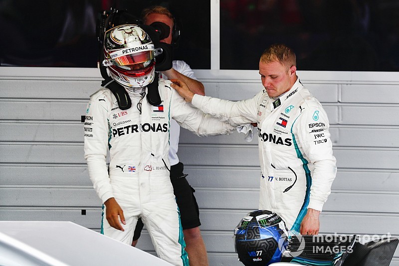 Hamilton: No plans to give win back to Bottas