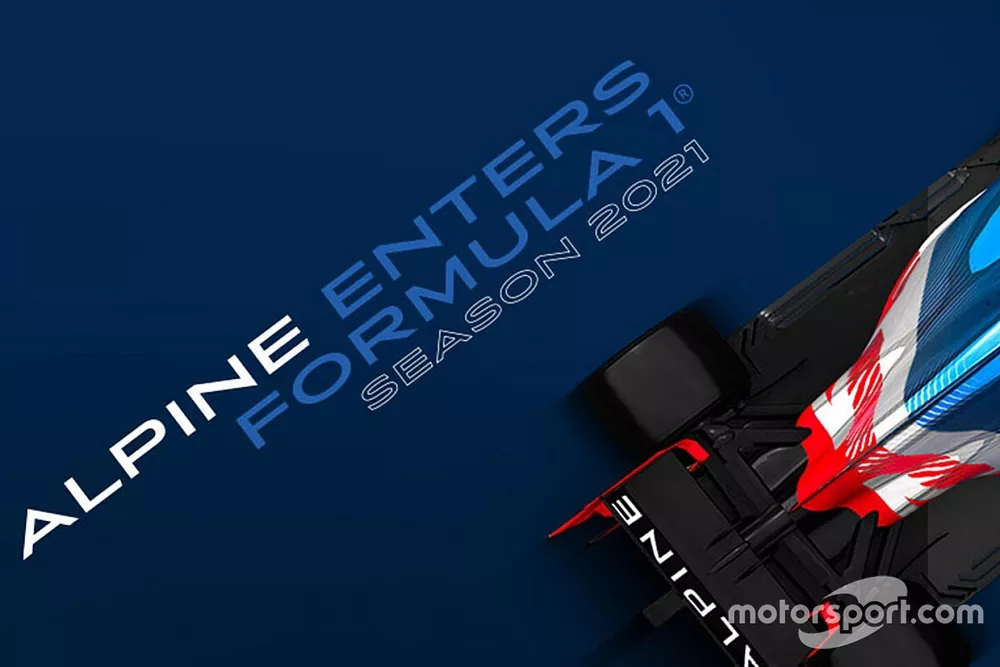 Alpine F1 aankondiging